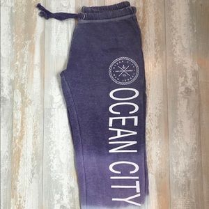 Women’s Ocean Drive Ocean City NJ joggers Small